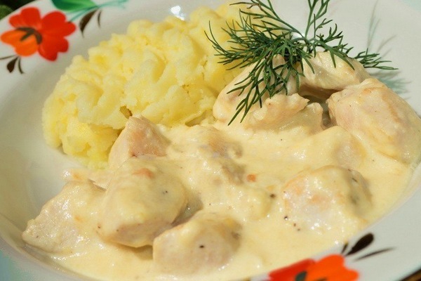 Маринованная в сметане курица в духовке рецепт – Французская кухня: Основные блюда. «Еда»