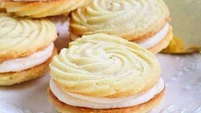 Нежное печенье «Ванильные поцелуи»