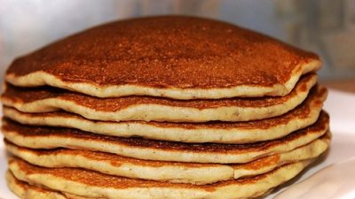 Нежные блинчики на манке и овсяных хлопьях