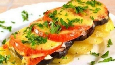 Нежные и ароматные овощи в сметане