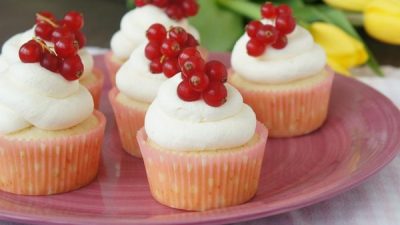 Нежные капкейки с ароматом ванили