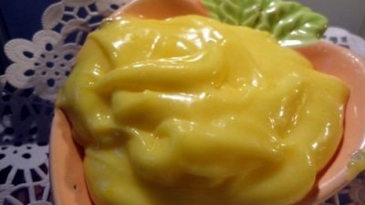 Нежный десертный лимонный крем