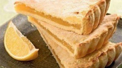 Нежный лимонный пирог на сметане