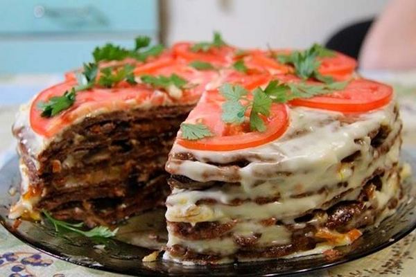 15 лучших рецептов печёночных тортов