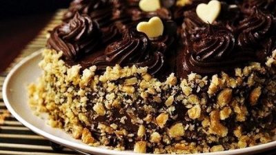 Нежный торт с шоколадным кремом