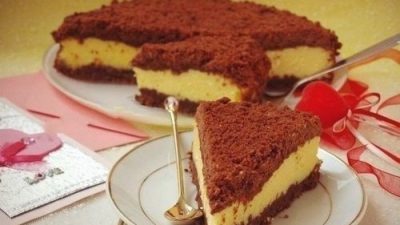 Нежный творожный «Торфяной» пирог