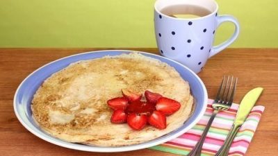 Низкокалорийные овсяные блинчики