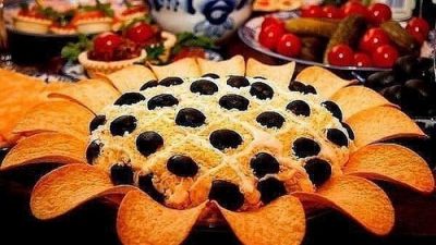 Новогодний салат 