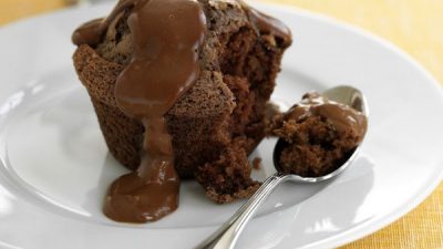 Очень быстрый шоколадный кекс в микроволновке