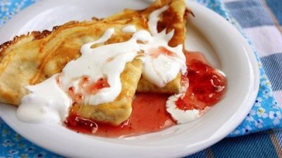 Очень нежные блинчики на молоке