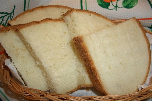 Очень вкусный домашний хлеб из пшеничной муки