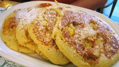 Оладьи банановые на молоке