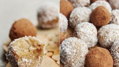 Ореховые конфеты с кокосовой стружкой