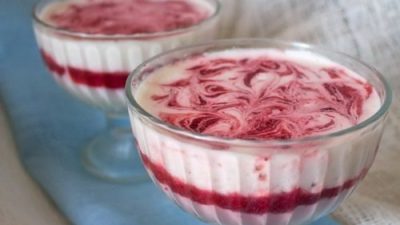 Оригинальное двухцветное желе