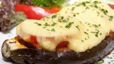 Оригинальные запеченные баклажаны
