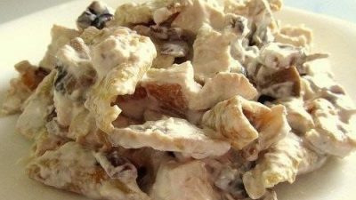 Оригинальный салат «Белковый»