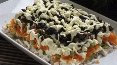 20 простых и самых вкусных салатов с черносливом