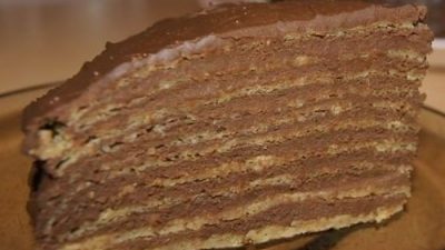Оригинальный торт «Птичье молоко» из блинов