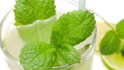 Освежающий мятный коктейль с мороженым