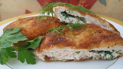 Отбивная «Куриное гадание» из филе