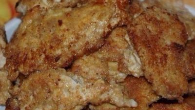 Отбивные из курицы в сырном кляре