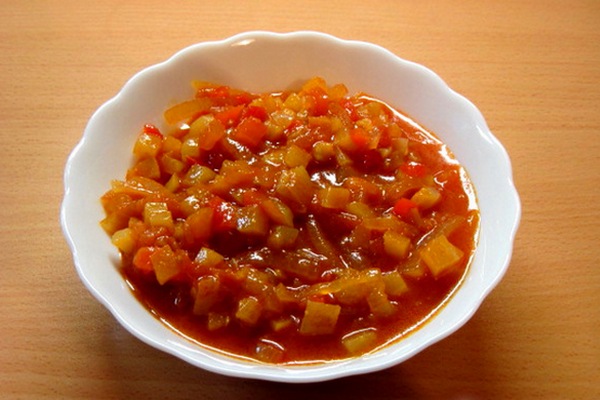 Овощной салат-соус «Анкл бенс» на зиму, рецепт с фото — Вкусо.ру
