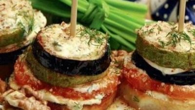 Овощные столбики на закуску