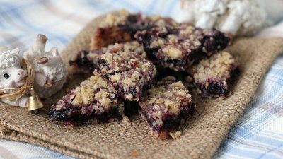 Овсяное печенье с черникой по-домашнему