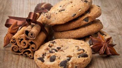 Овсяное печенье с шоколадом в духовке