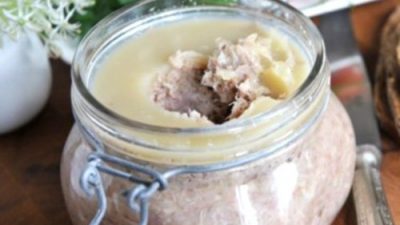 Паштет «Рийет» из свинины