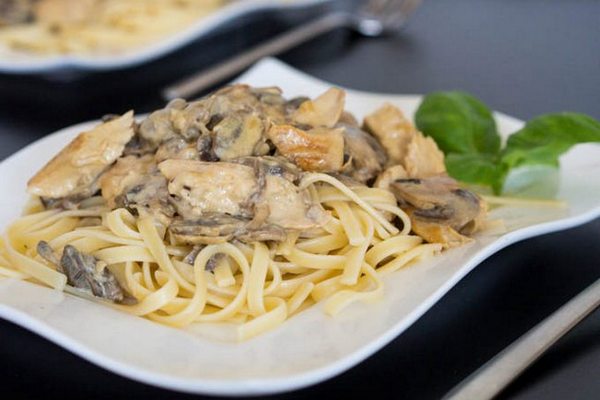 Паста с курицей и грибами рецепт – Европейская кухня: Паста и пицца. «Еда»