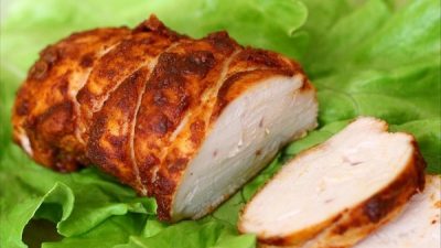 Пастрома из куриного филе в духовке