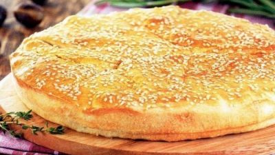 Пататопита с картофелем и рисом