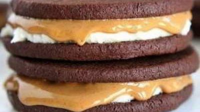 Печенье «Choco pie» с арахисовым маслом