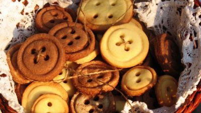 Песочное печенье «Пуговицы» по-домашнему