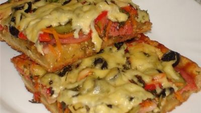 Пицца в мультиварке по-домашнему