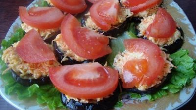 Пикантная овощная закуска с сыром