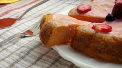 Пирог из тыквы с манкой и корицей