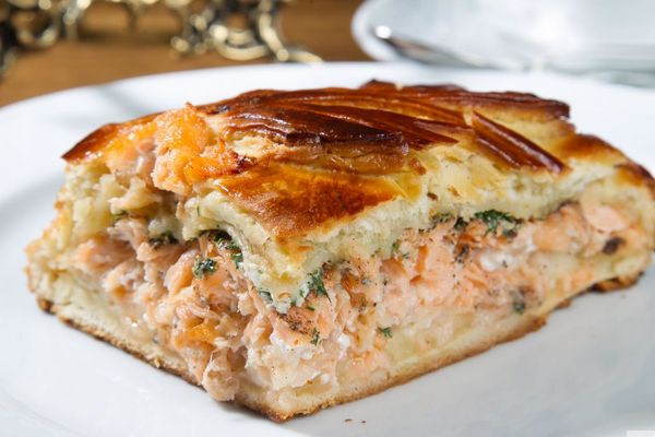 Пирог дрожжевой с рыбой и рисом, пошаговый рецепт с фото от автора Елена Некрасова на ккал