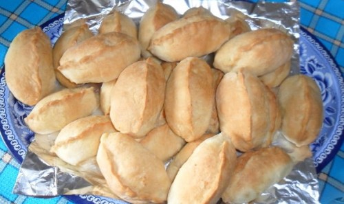 Пирожки из постного дрожжевого теста жареные с картошкой