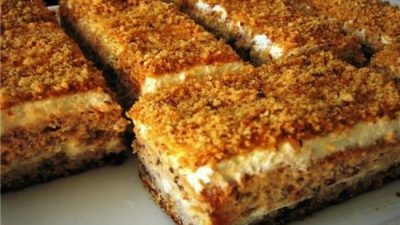 Пирожное «Белочка» с изюмом