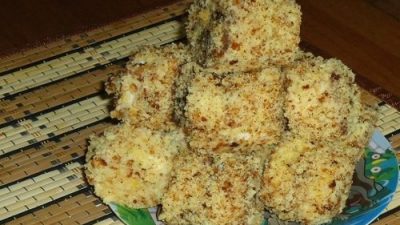 Пирожное «Лакомка» со сметанным кремом