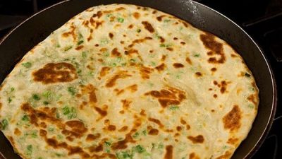 Питы с зеленым луком