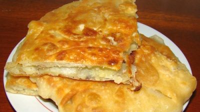 Плацинды с брынзой и картофелем