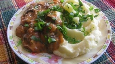 Подлива из грибного ассорти