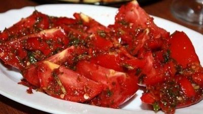 Помидоры по-корейски с перцем чили