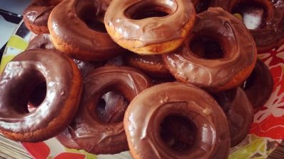 Пончики из сгущенки без дрожжей