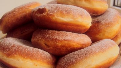 Пончики «Восторг» с шоколадным кремом