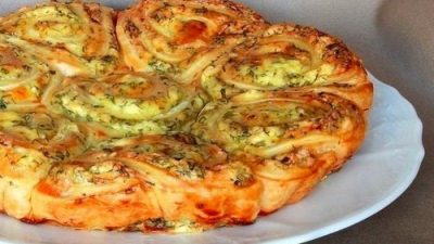 Порционный закусочный пирог