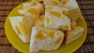 Простая апельсиновая шарлотка